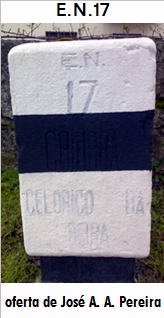 E.N. 17 - Coimbra - Vila Nova de Poiares - So Martinho da Cortia
 - Venda de Galizes - Celorico da Beira